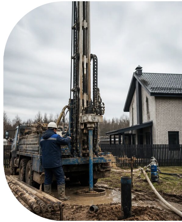 Бурение скважин на воду под ключ в Электростали от 121560 р. | АПаруса-Элк